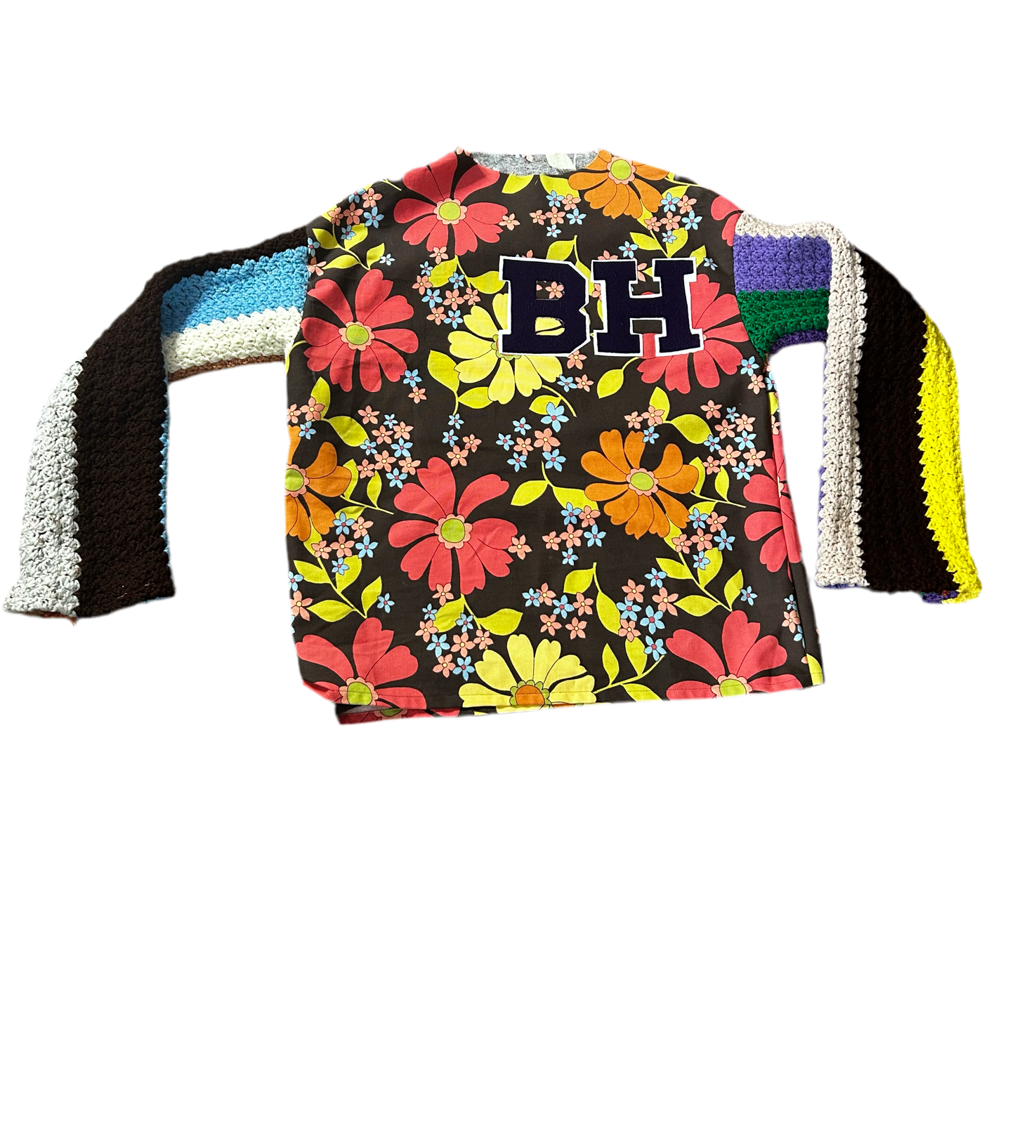 Give Me My Flowers w/ Crochet Long-Sleeve