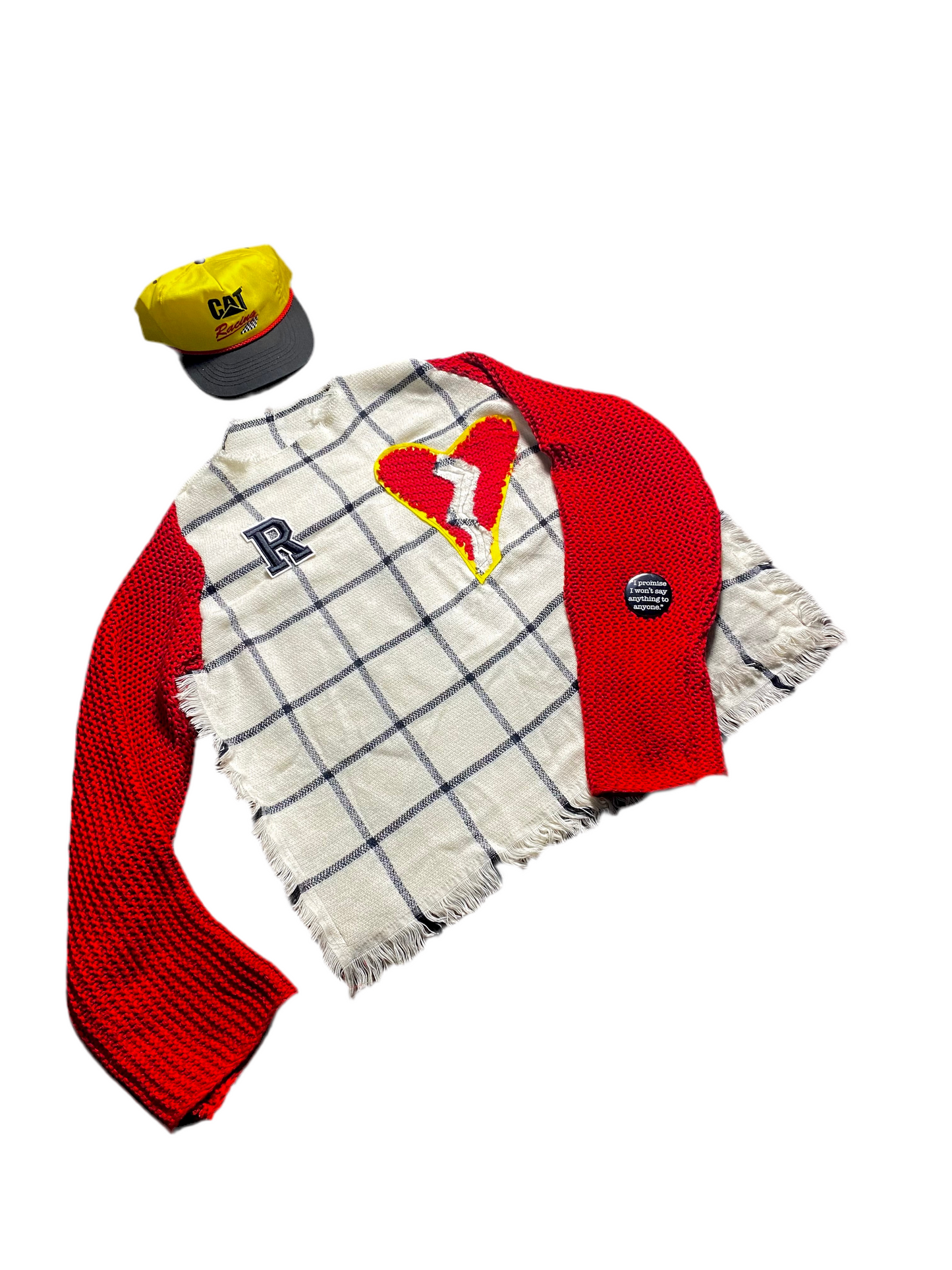 Checkerboard w/ Blood on the Sleeves