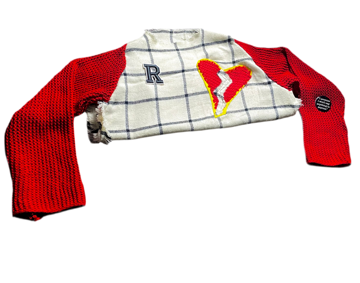Checkerboard w/ Blood on the Sleeves