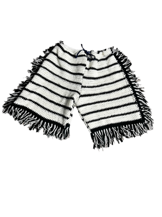 B&W Striped Shorts