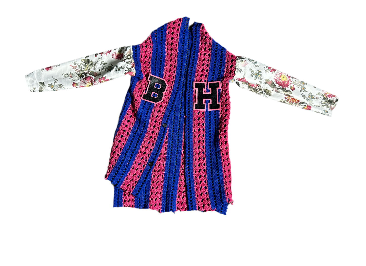 BrokenHearted Floral Trench Coat
